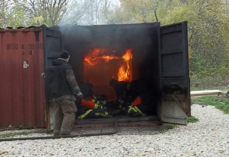 Brandbekämpfungskurs Feuerwehr Eschbronn