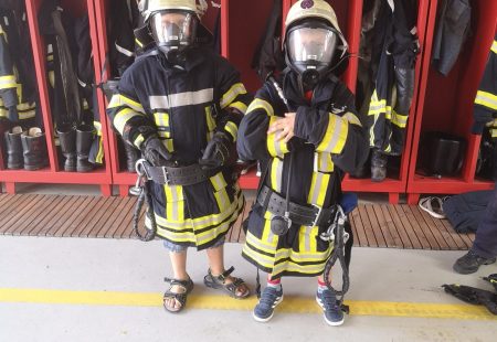 Kinderferienprogramm bei der Feuerwehr Eschbronn