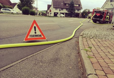 Alarmübung 2017 Feuerwehr Eschbronn
