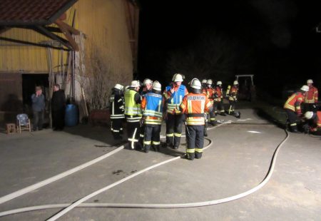 Gemeinsame Übung Feuerwehr Eschbronn mit Feuerwehr Dunningen